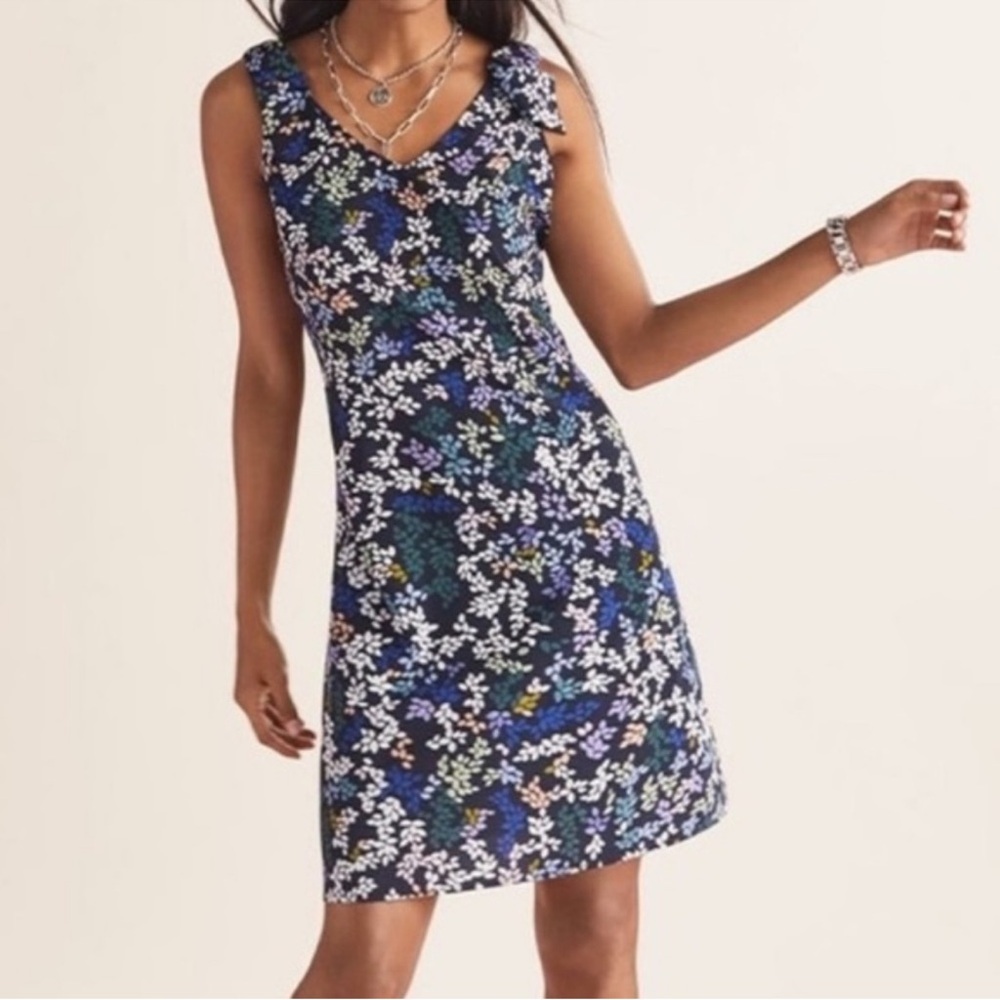 CAbi 5619 Cinco Printed Floral Shift Dress Size Small